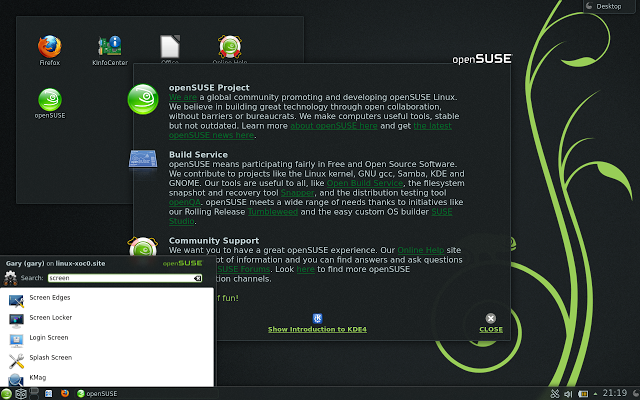 OpenSUSE 12.3 Everyday Linux User